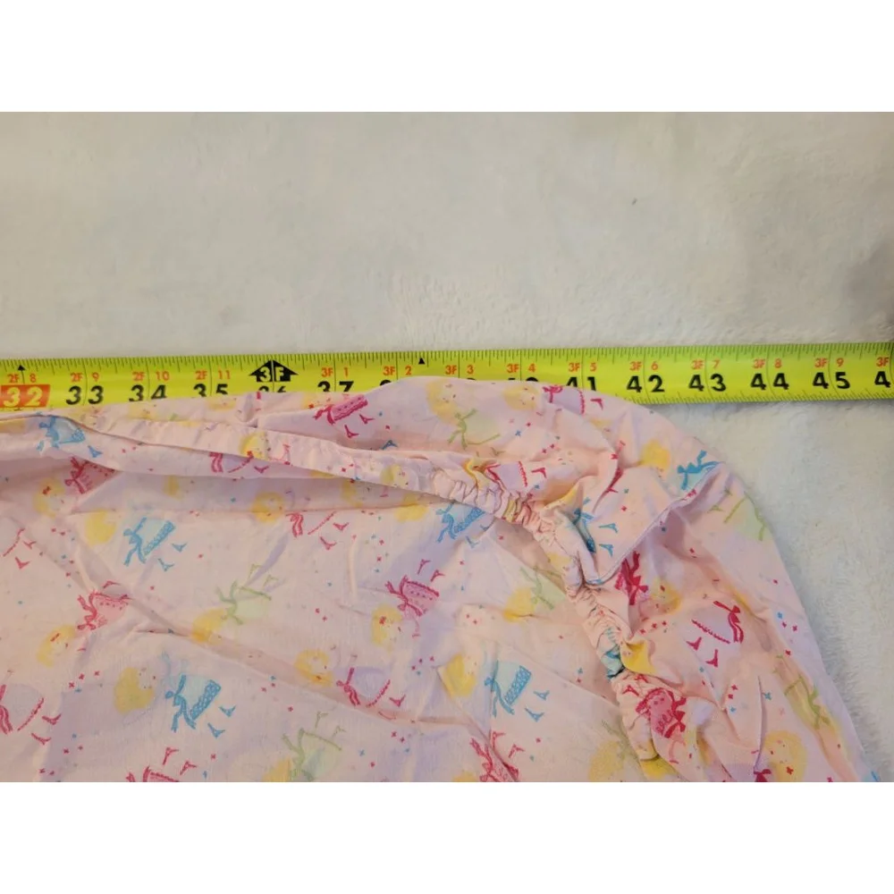 Bundle (4) Circo Pink Nursery Set: Changing Pad Covers & Toddler Fitted Sheets